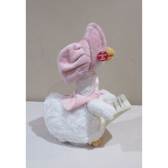 Cuddle Barn Mother Goose Read Along NWT 7 Nursery Rhymes Animated Talking Plush - Picture 2 of 8